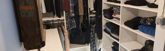 Nädalavahetuse projekt: Eesti naine ehitas varasema kogemuseta paari päevaga stiilse garderoobi