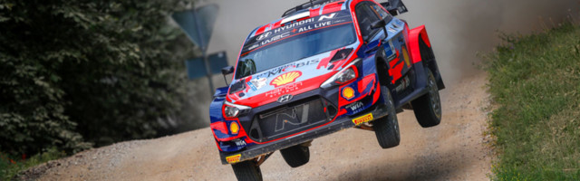 Tänak võitis Rally Estonia teise kiiruskatse ja asus rallit juhtima