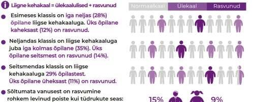 Liigse kehakaalu probleem vajab süsteemset lahendust