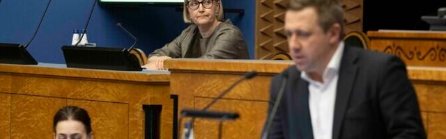 Riigikogu ei avaldanud umbusaldust haridusminister Kristina Kallasele