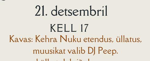 Voose küla jõulupidu