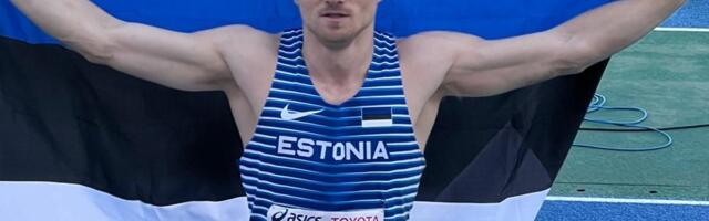 Kolmas kuldmedal! Tanel Visnap jäi kurtide olümpial võitmatuks ka kaugushüppes  