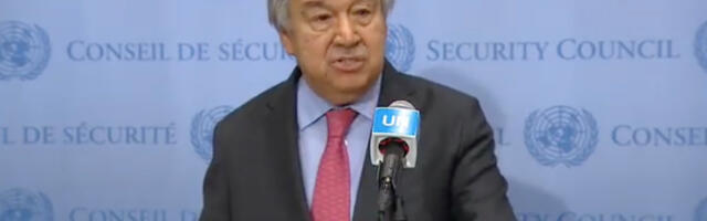 ÜRO peasekretär: Oleme suure sõja lävel, mis mõjutab tervet maailma
