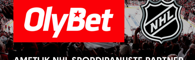 NHL-I AMETLIKUKS SPORDIENNUSTUSE partneriks Eestis, Lätis ja Leedus sai OlyBet