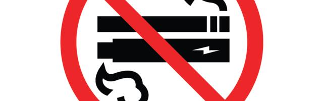 Puust ja punaseks: uus märk teeb selgeks, et suitsetamise keeld puudutab ka veipimist