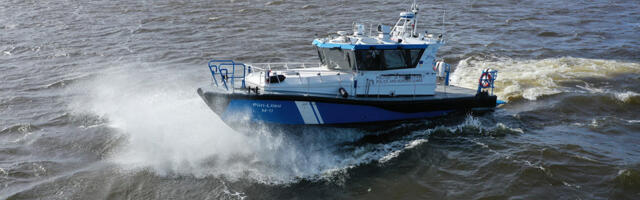 PPA kaater kandus tehnilise rikke tõttu Narva jõel Venemaa vetesse