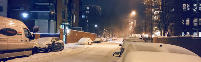 Helsingis sadas maha nii palju lund, et selle koristamine võtab aega terve kuu
