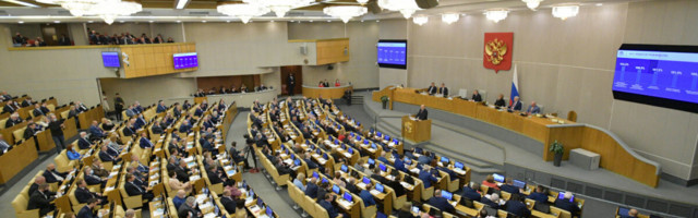 Vene riigiduuma hääletas avatud taeva kokkuleppe tühistamise poolt