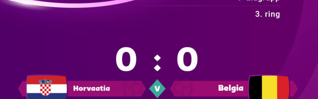 Horvaatia mängis Belgiaga 0 : 0 viiki ja tagas edasipääsu, Belgia langes välja