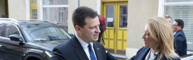 Jüri Ratas arutas Euroopa Parlamendi presidendiga Ukraina ELi perspektiivi