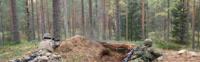 Pioneeripataljon sõdurid harjutasid prantslastest relvavendadega koostööd