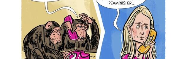 KARIKATUUR | Aafrika helistab Kallasele. Vahel on isegi hea, kui sideliinid on katki
