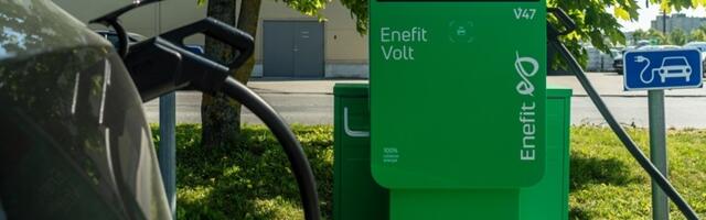 Vaata kaarti: üle Eesti avati mitu uut elektriautode laadimispunkti