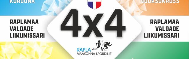 Raplamaa valdade liikumissari 4x4 jõuab Kohilasse