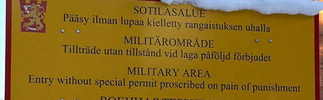 Soome merevägi hoiatab: ei tohi läheneda