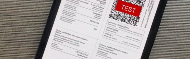 Eesti digitaalne vaktsineerimistõend sai valmis