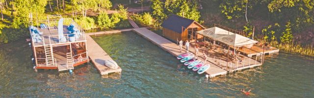 Puhka Rummu karjäärijärve ääres