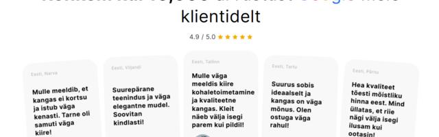 Hoiatus tarbijatele: Tallinna moekaupu müüva veebipoe kohta on laekunud ligi 20 kaebust