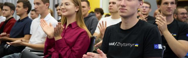 Jõhvi koodikool jõudis Ukrainasse