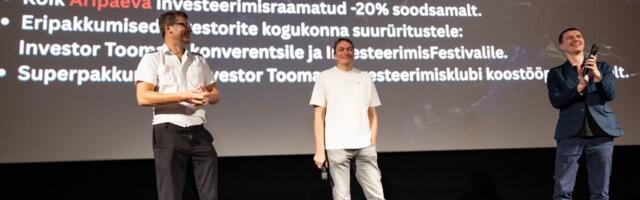 Galerii: investor Toomase investeerimisklubi käis filmi “Uus raha” erilinastusel