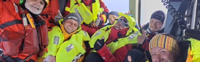 VIDEO ja FOTOD | Eestlased jäid Atlandi ookeanil purjejahiga merehätta. Kapten_ alles kopteris tekkis esimene pingelangus