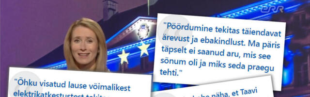 Parlamendierakondade esimehed: Kallase pöördumine tekitas pigem ärevust ja ebakindlust