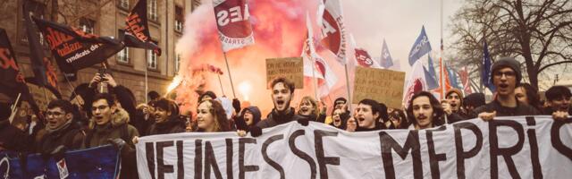 Protestijad rüüstasid Pariisis maailma suurima varahaldusfirma harukontori 