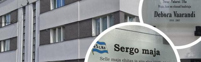 Tallinnas eemaldati majalt Debora Vaarandi mälestustahvel ja asendati uuega