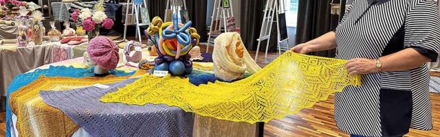 Ani­ja val­la kä­si­töö- ja kuns­ti­näi­tu­sel olid 50 ini­me­se tööd