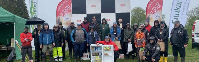 Õngitsejad panevad Tarbjal võistlushooajale punkti