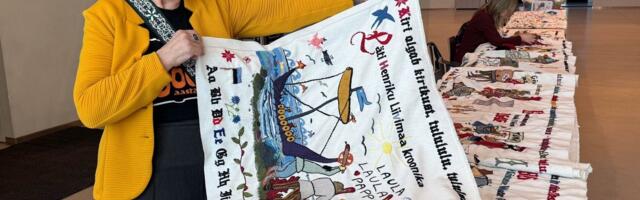 Eesti raamatuaasta piltvaip ootab lõpuspurdil abikäsi