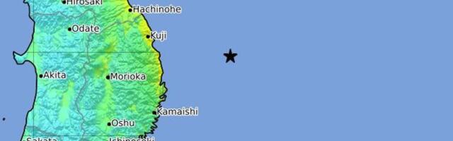 Jaapani ranniku lähedal toimus maavärin magnituudiga 7,5 ja anti tsunamihoiatus