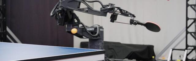 Sony's AI Robot Can Probably Beat You at Table Tennis