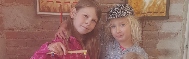 Nukud ja kirjakunstitööd Laimjala raamatukogus