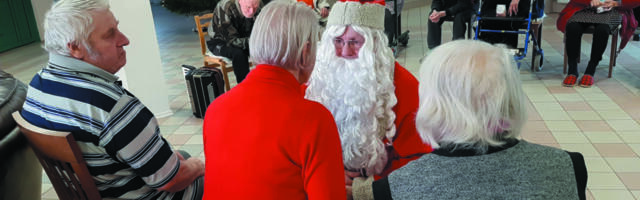 Südamekodu jõuluvana puges eakate südamesse