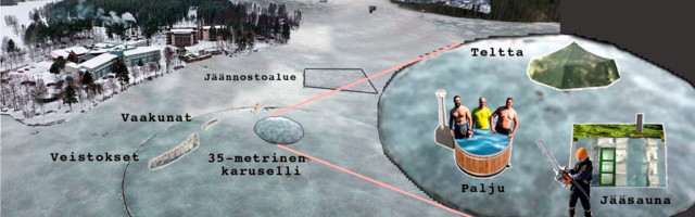 Soomes saetakse välja maailma suurim jääkarussell