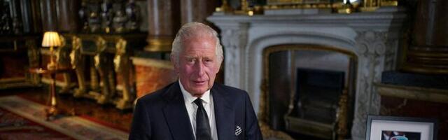 Kuningas Charles III esimeses kõnes olev kuninganna portree on tehtud Eestis