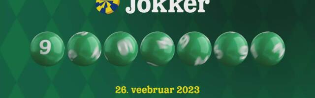26. veebruari Jokkeri loosi tulemused