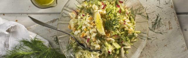 NII MÕNUS KRÕMPS! Varajase kapsa salat tillivinegretiga