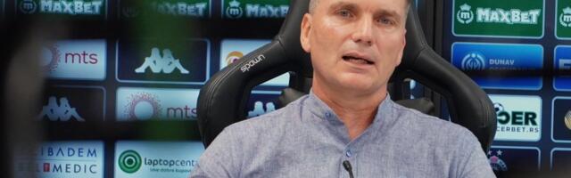 Blagojević pred Hibernijan: Nema euforije, čvrsto stojimo sa obe noge na zemlji