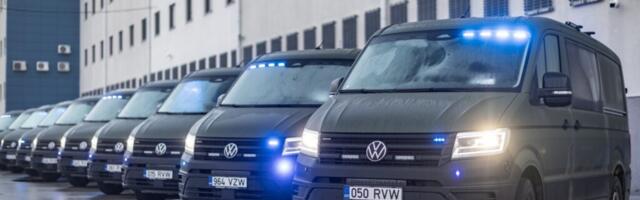 Juba õige pea vuravad idapiiril uued Volkswageni patrullbussid.