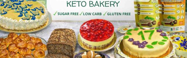 Puhas funktsionaalne toit keto ja low carb toitumiseks – Golden Stevia Keto Pagar