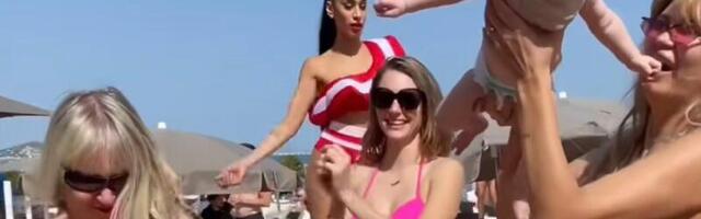 VIDEO ⟩ Imikuga peole läinud naine sai netirahva käest pragada