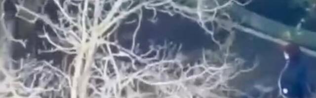 VIDEO: Kiievi politseinikud põgenesid tulistaja eest