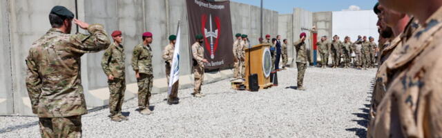 Eesti kaitseväe Iraagis teeniv kontingent võttis vastutuse hollandlastelt üle