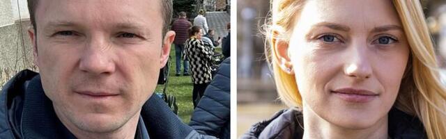 Slava Ukraini vilepuhuja: Johanna-Maria Lehtmel ja Hennadi Vaskivil oli suhe