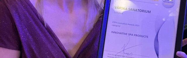 Värska Tsilk pälvis Euroopa Spaade ja Balneoloogia Kongressil innovaatilise spaa toote eriauhinna