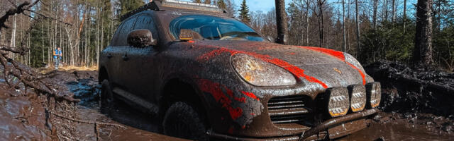 Suur lugu. Tipptasemel offroad-Cayenne’id sünnivad Saaremaal
