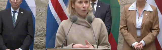 Euroopa kõrge esindaja Kallas: Me ei tohi end alandada rahu taotlemisega