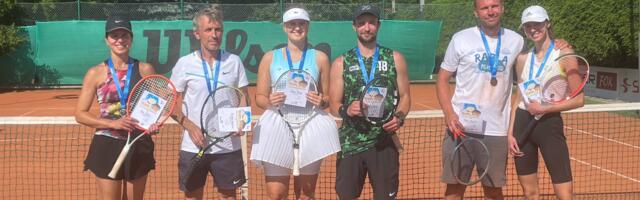 Tennise segapaarismängus tulid maakonna meistriks Rait-Riivo Laane ja Kaari Kamp